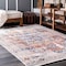 Nuloom Harriet Vintage Medallion Fringe Area Rug 6ft KHMC04B-S606 - alternate 1